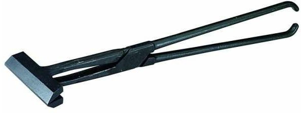 Deckzange Einstecktiefe 175 mm, Maulbreite 180 mm, Gewerbe eingelegt 01141181 - Freund