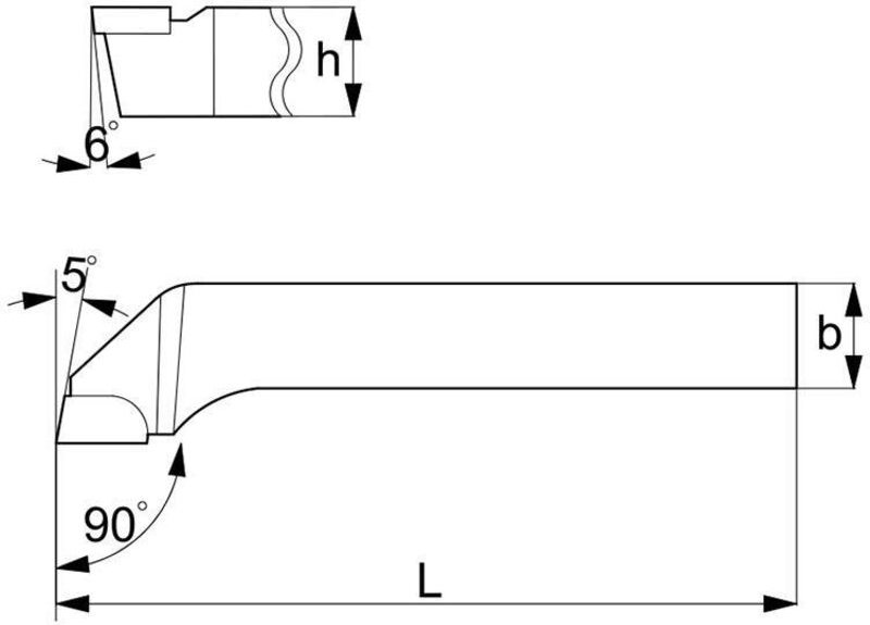 M5 1/2 verstarkter XZN-Steckschlussel mit Aussengewinde Fervi bi443m005