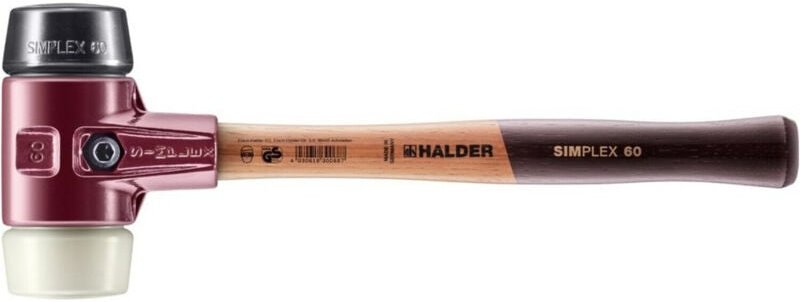 Halder Schonhammer simplex 60mm Gummi/Nylon