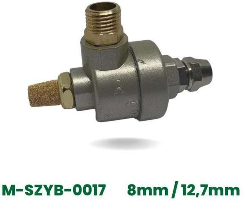 Hochleistungs-Schnellspanner, Abdrückventil (Typ I) 8 mm/12,7 mm