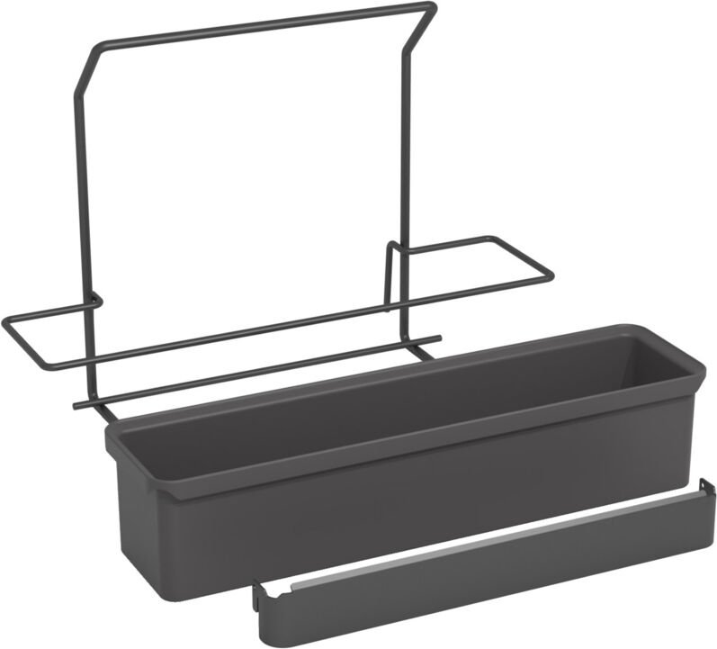 Kesseböhmer K-Line side Türregal, Trägerleiste mit Tragebox (441 x 158 x 314 mm, anthrazit) von SOTECH