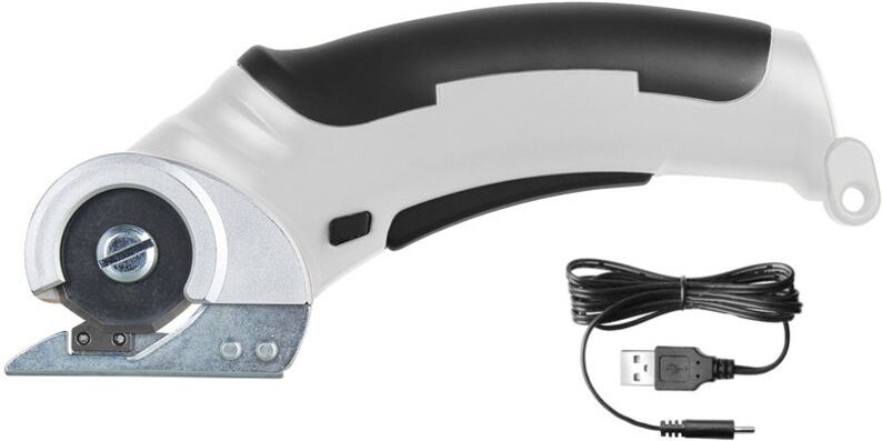 Elektrische Schere, kabellose elektrische Schere zum Schneiden von Stoff, Pappe, Kunststoff, elektrischer Rollschneider,...