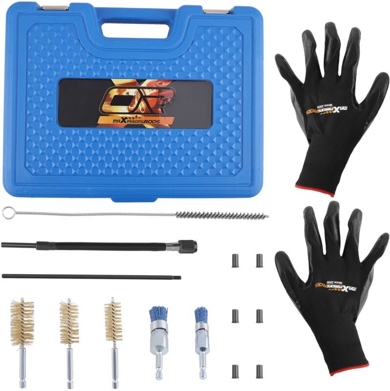 Maxpeedingrods - 14tlg Injektorsitz und Schacht Reinigungsssatz Dichtsitz Einspritzdüsen Werkzeug