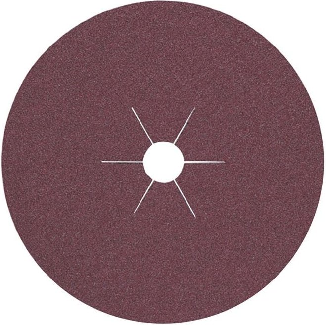 Promat - Fiberscheibe d. 180 mm Körnung 80 für Holz / Metall Korund