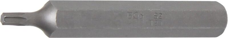 Bgs Technic - Bit Länge 75 mm Antrieb Außensechskant 10 mm (3/8') T-Profil (für Torx) T20