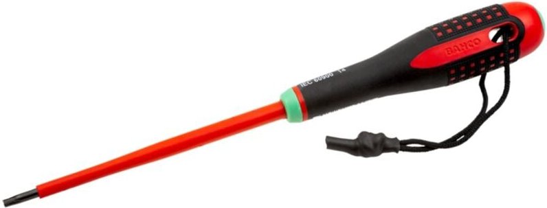 Bahco - Isolierter ergo torx Schraubendreher mit Kevlar-Sicherheitsschnur, T10 x 100 mm