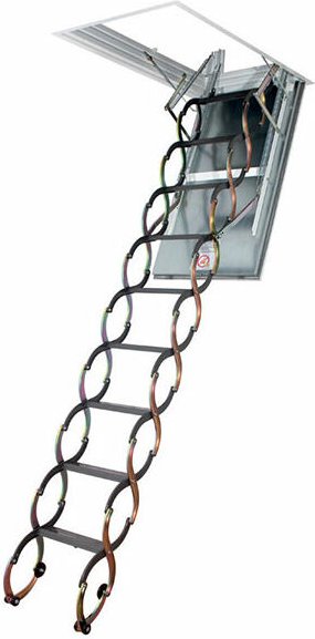 Echelle Direct - Bodenleiter 2,70m mit Brandschutz 60 min - Deckenöffnung 50x70cm - LSF5070-300