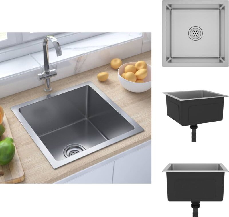 Küchenspülen & Spülbecken - Living Handgemachte Einbauspüle Edelstahl