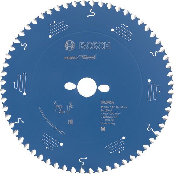 Kreissägeblatt Expert for Wood, 270 x 30 x 2,8 mm, 60 - Bosch