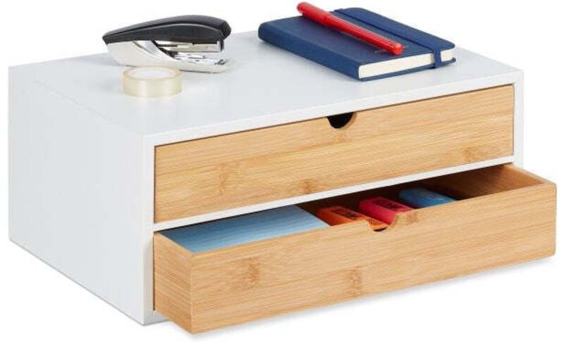 Desk organiser 2 drawers