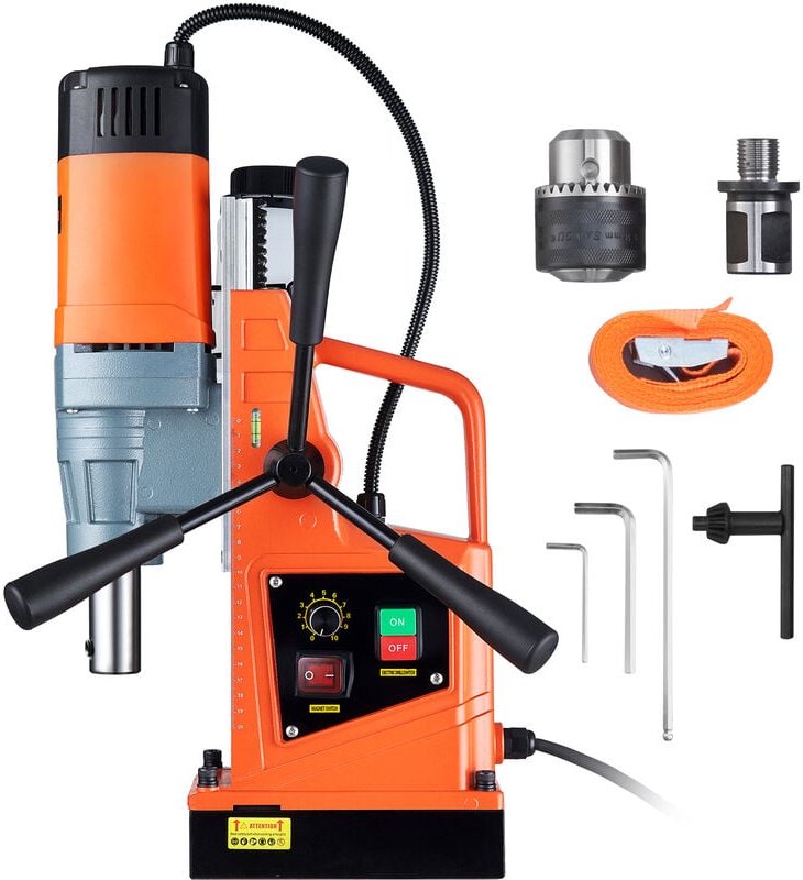 Mophorn - vevor Profi Kernbohrmaschine Magnetbohrmaschine 1550W 13000N Kernbohrgerät 50mm