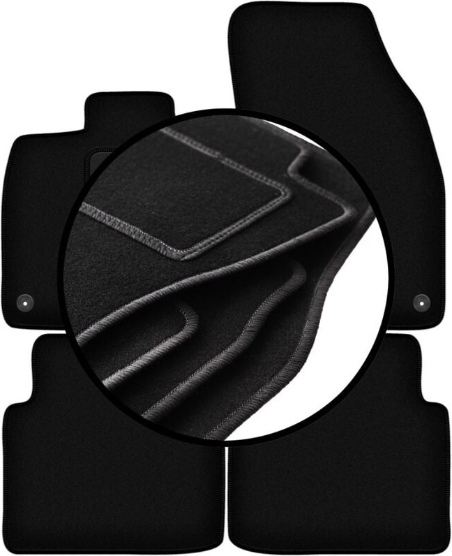 Komplettset Veloursmatten für: Skoda Enyaq iV SUV (2020-)