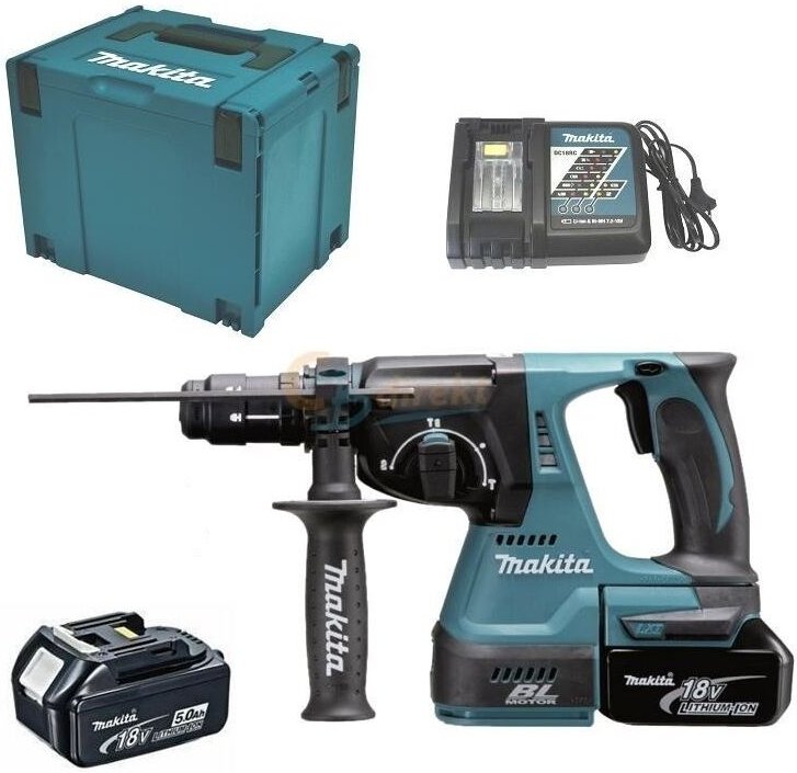 Makita - tacker 18VP-5AH DHR243RTJ C/2 lithium batterien