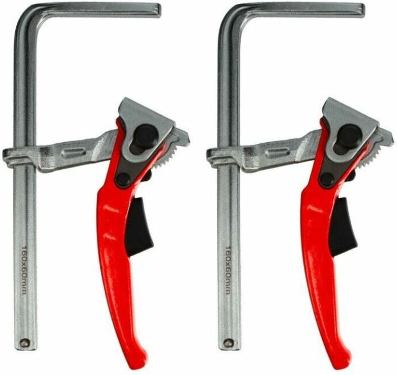 CHOYCLIT Hebelklemme 300mm X2 Schnellmontage-Führungsschiene, 300x60mm RWSerre-Verbindung