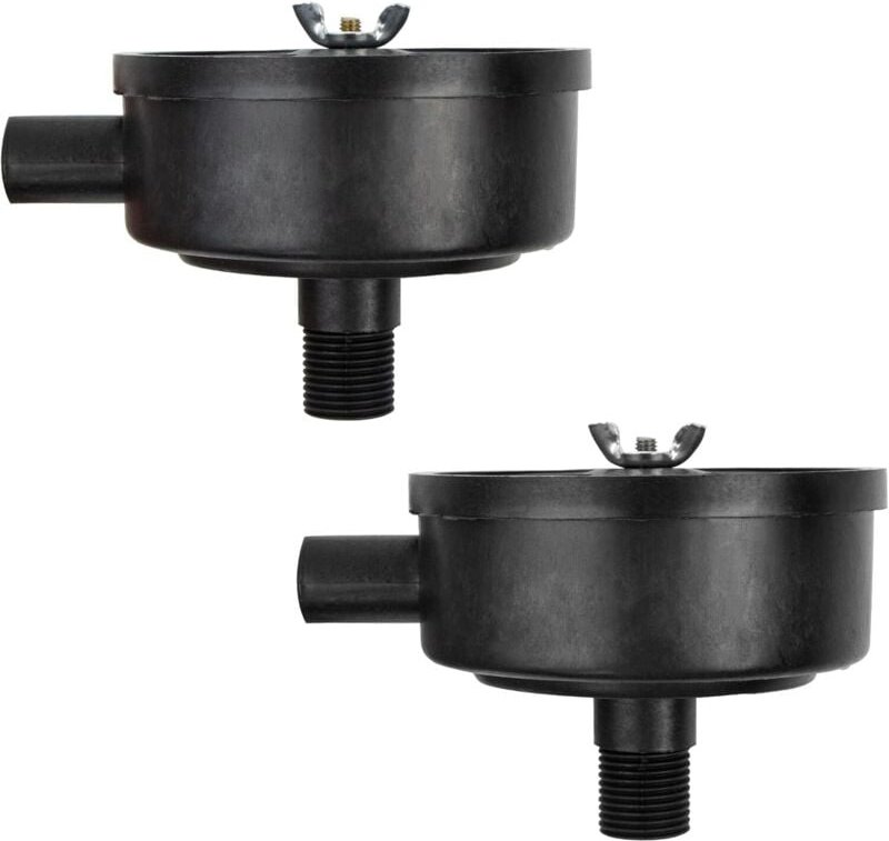 Zubehör für Luftkompressorfilter-Schalldämpfer, 1/2 Zoll 20 mm Außengewinde, Kunststoffgehäuse, Luftkompressor-Schalldäm...