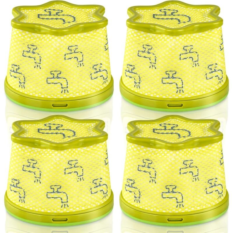 4er-Pack Ersatz-Vorfilter für kabellose Staubsaugerzubehöre der lg CordZero A9-Serie, Staubsaugerfilter-Ersatzteile ADQ7...