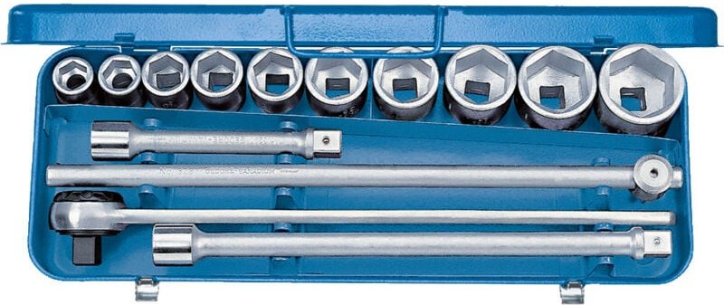 Gedore - Steckschlüssel-Satz 3/4 14-tlg. 6-kant 22-50 mm, Nr. 32 emz