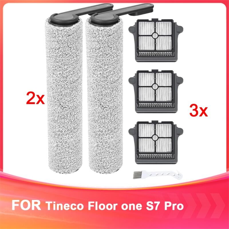 Ersatzbürstenrolle + HEPA-Filterteile