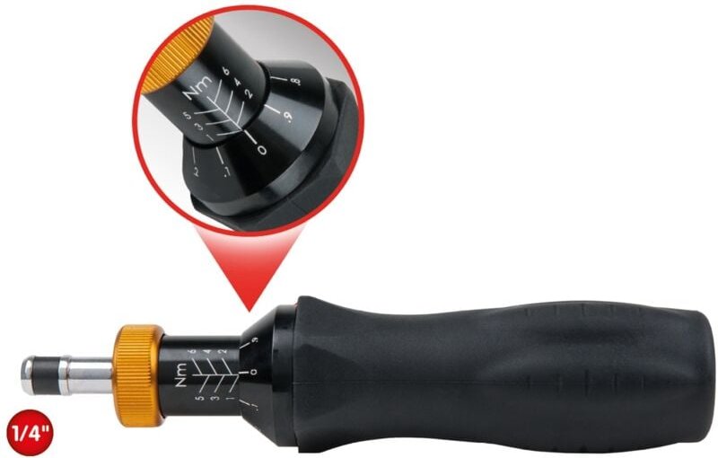 Ks Tools 1/4 Drehmomentschraubendreher, 10-60cNm