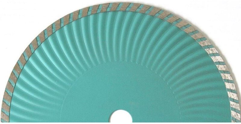 Tectool - diamantscheibe, turbo-segmentierung, geschlossener rand, ø 115 mm