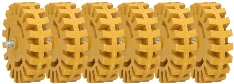 Ks Tools Folienradierer mit Lamellen, 6er Pack