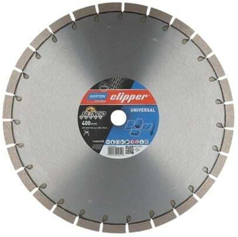 Diamanttrennscheibe Extreme Silencio D.400mm f.Tischsägen 4800 min-1