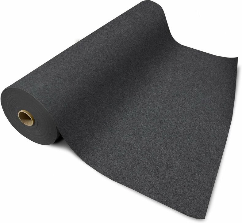 Messeteppich auf Maß Sintra Dunkelgrau 0917 200 x 350 cm