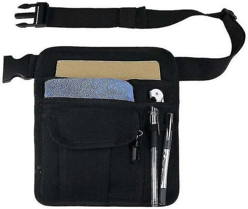 Server-Schürze für Kellner, Kellnerin – Utility-Gürtel, Bauchtasche, Taschen-Izer für Gäste, Tablet, Stifte