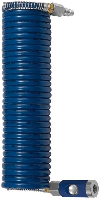 Riegler Spiralschl.-Kupplung-Set, Sicherheitskpl., Nylon, ø11,8x9,5, 7,5m