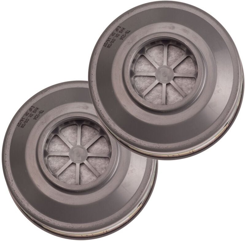 Blister mit 2 Filtern Kombi Grau