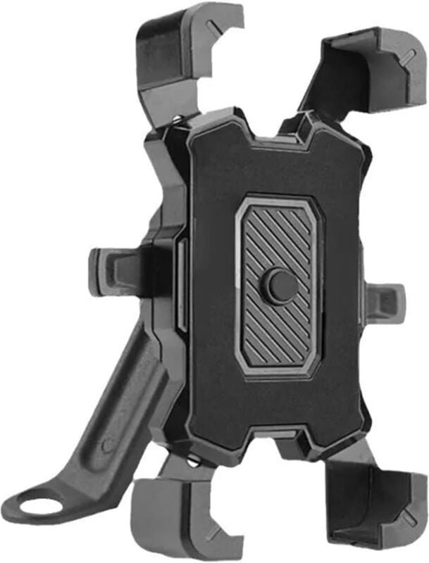 Motorrad-Telefonhalter, Fahrrad-Navigationshalterung, 360 Grad drehbar, stoßfest (für Motor)