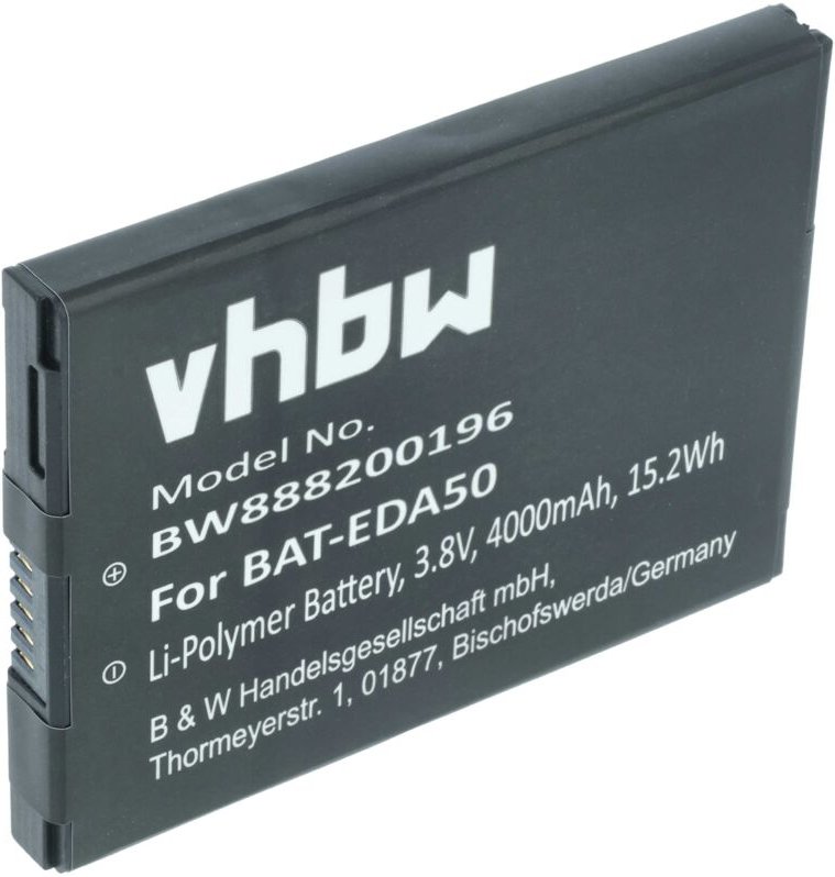 Vhbw - Akku Ersatz für Honeywell BAT-EDA50US für Barcodescanner pos (4000mAh, 3,8V, Li-Polymer)