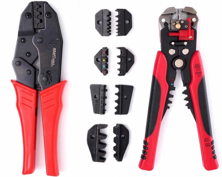 Steckerzange/Crimpzange - Matrizen + Koffer KD10693