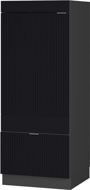 Thumbnail - Vicco - Mikrowellenschrank Fame-Line, Schwarz gestreift, 60 cm