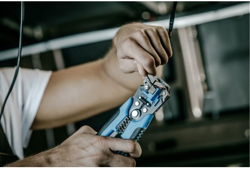 Hogert szczypce do ściągania izolacji 210mm 0.05-10.0 mm2