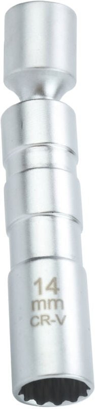 Jeffergarden Universelle Zündkerzen -Sockel -Schritte Magnetic 12 -Punkte -Entfernung Werkzeug 14mm 3/8 Laufwerk