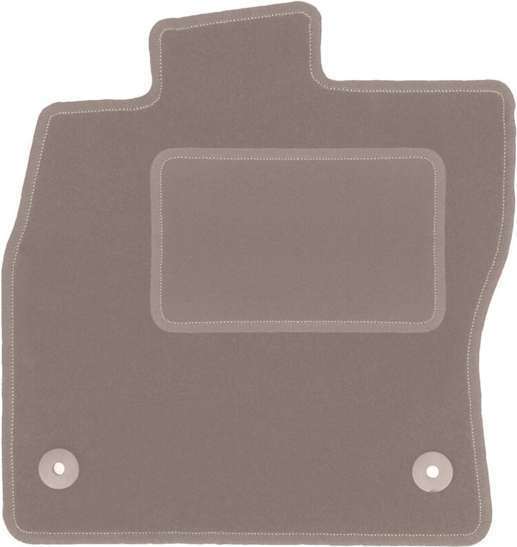 Beige Fahrermatte für: Volkswagen Passat B8 Limousine, Kombi, Variant, Alltrack (2015-)