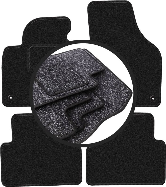 ANTHRA Autofußmatten für: Volkswagen Tiguan I Minivan (2007-2015)