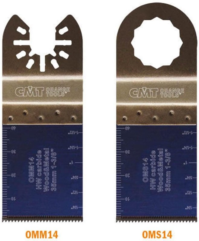 Hartmetall-Trennblatt für Holz und Metall OMM14-X1 35 x 40 mm 20 TPI-U