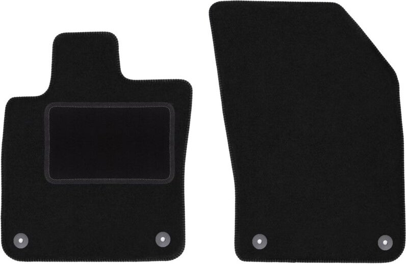 Vordere Matten schwarz für: Volvo V60 II Kombi (2018-)