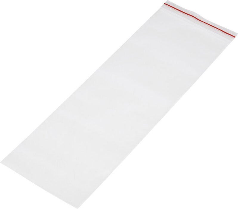 Druckverschlussbeutel ohne Beschriftungsstreifen (B x H) 120 mm x 170 mm Transparent Polyethylen