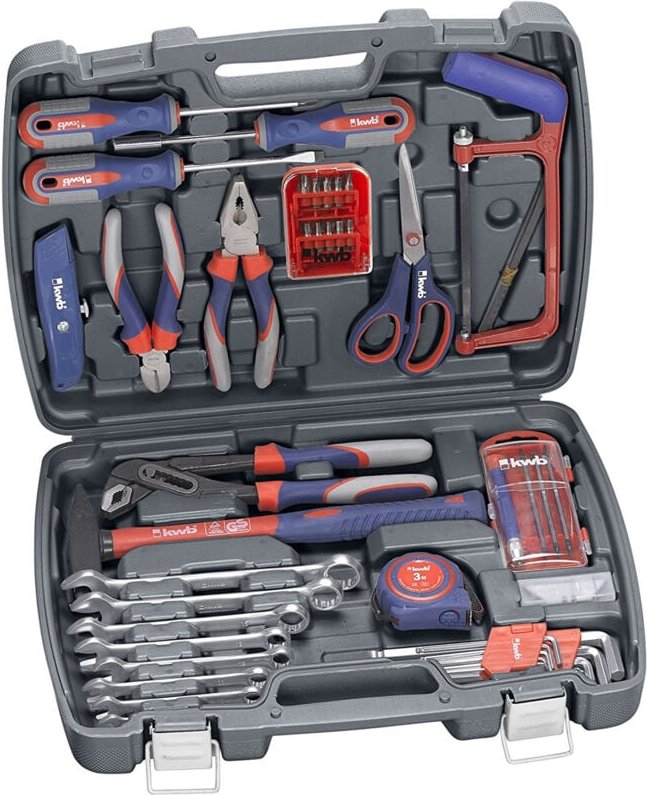 370730 Werkzeugkoffer bestückt 65teilig - KWB