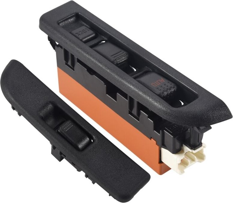 Tlily - 2PCs Auto Vorne Links & Rechts Elektrische Fenster Schalter für NPR66 70PL NQR70 8973151840 8981472360 98147236-...