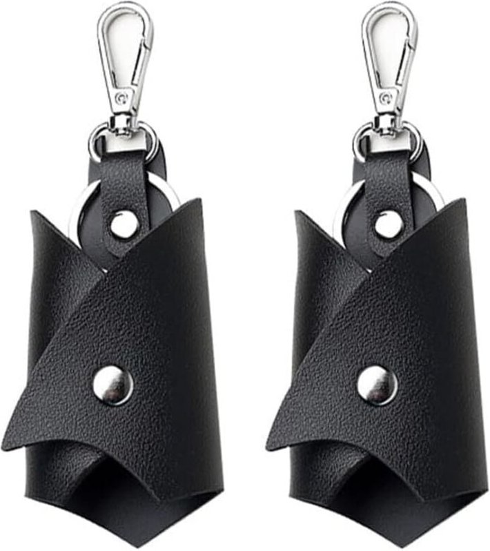 KZQ - Creative - Custodia per chiavi auto a forma di pipistrello, in pelle pu, personalizzata, per tutti i tipi di chiav...