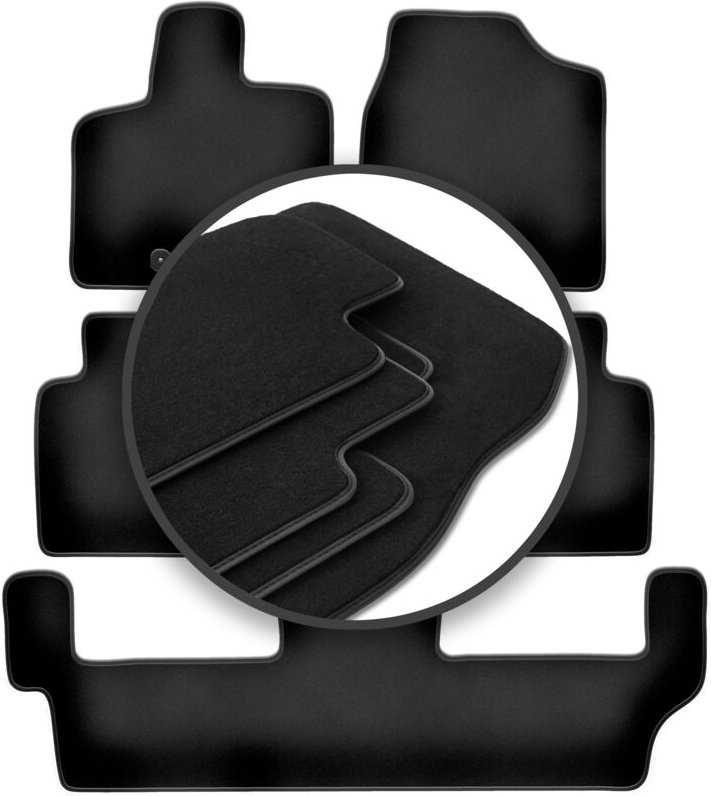 Premium-Fußmatten für: Chrysler Voyager V FL 7-Sitzer (2011-2016)