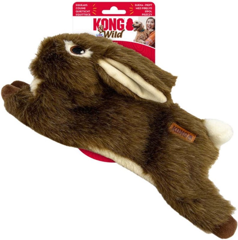 Thumbnail - Kong wild low stuff rabbit md eu