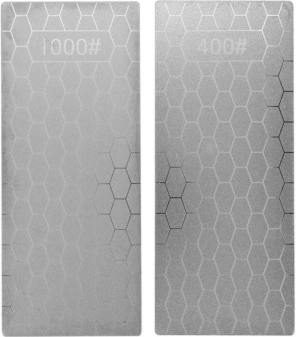 Thumbnail - 2-teiliger Diamant-Schleifstein, Schleifstein-Wabenschleifplatte mit rutschfester Basis (400er/1000er Körnung)