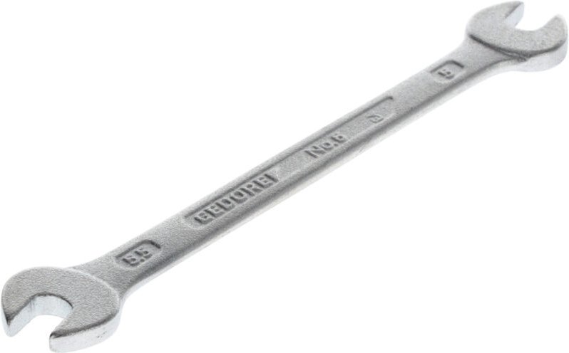 Doppelmaulschlüssel 6 5 x 5,5 mm Länge 100 mm verchromt