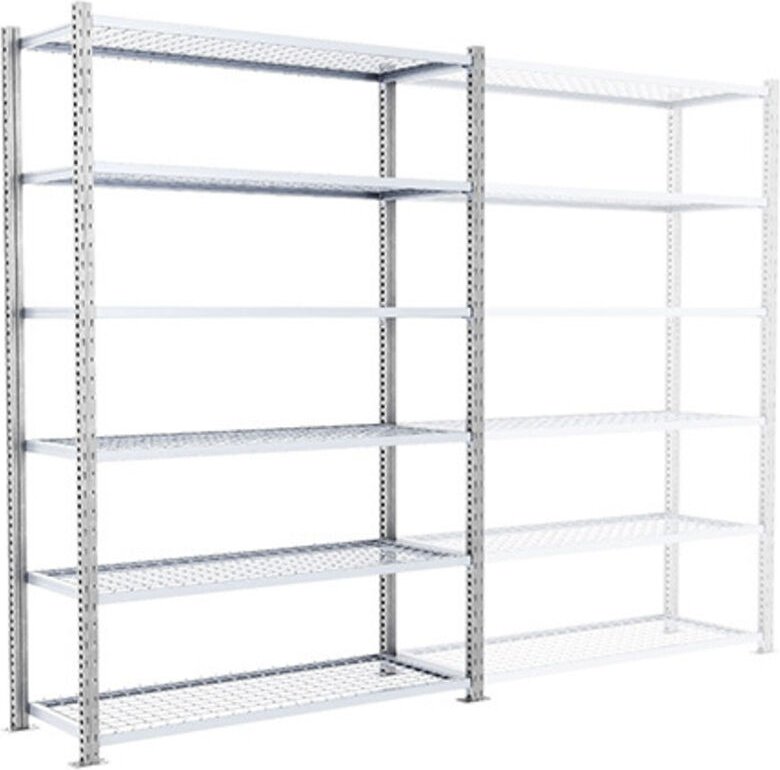 Regale Norm Sprinkler - 6 Ebenen - Anbauelement - BxHxT: 1250x2500x600mm - Nur mit einem Startmodul verwendbar - RAYOSPR...