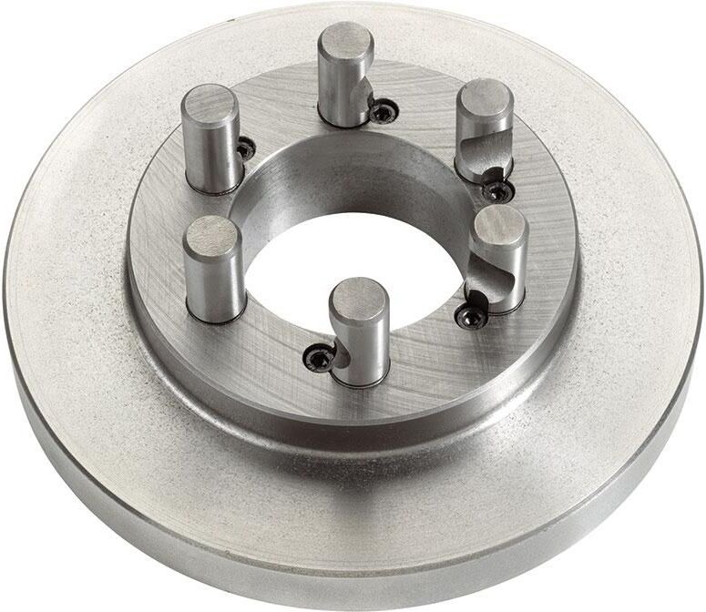 Flansch mit Stiften fur Drehfutter 250 mm 5 Fervi fd05/250